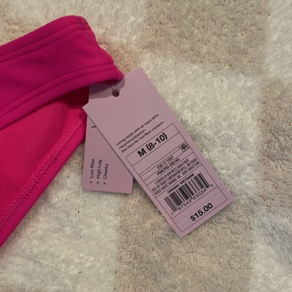 NWT Never worn Wild Fable Low Rise High Leg Cheeky Bikini Bottom - Picture 4 of 8